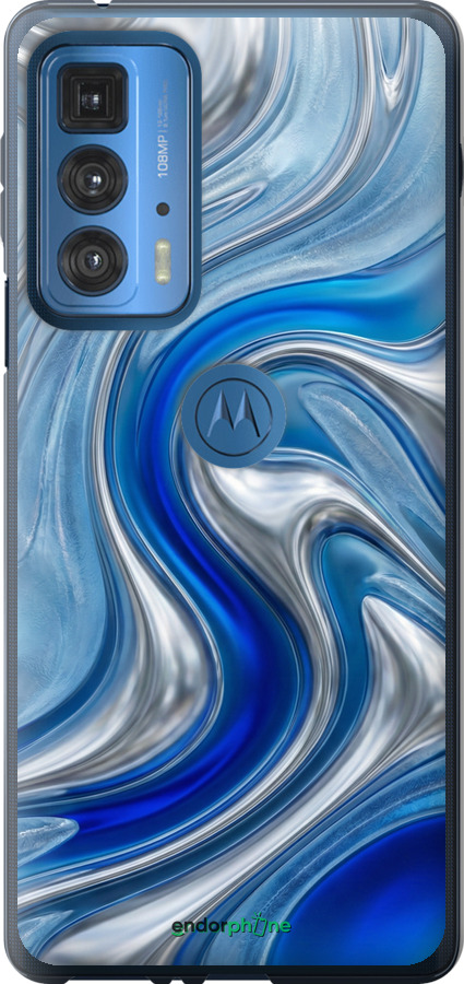 Силіконовий чехол Liquid Chrome для Motorola Edge 20 Pro - 6781u-2662 изображение 