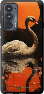 TPU чехол Лебедь для Motorola Edge 20 - 5964b-2497 изображение 