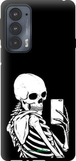 TPU чехол Скелет делает Selfie для Motorola Edge 20 - 6535b-2497 изображение 