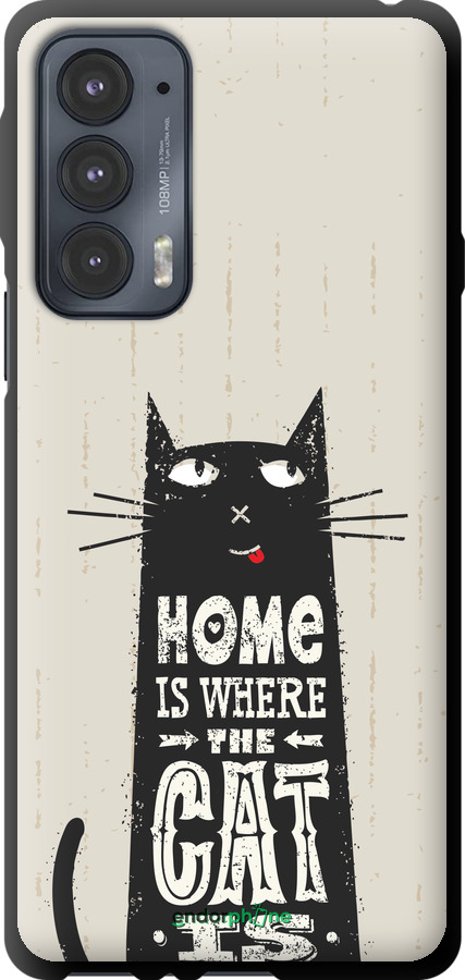 TPU чехол Кіт для Motorola Edge 20 - 4671b-2497 изображение 