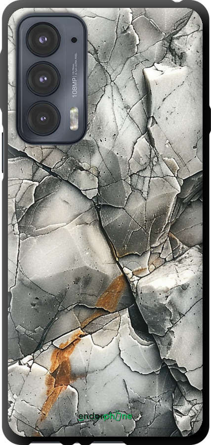 TPU чехол Сірий мармур для Motorola Edge 20 - 6041b-2497 изображение 