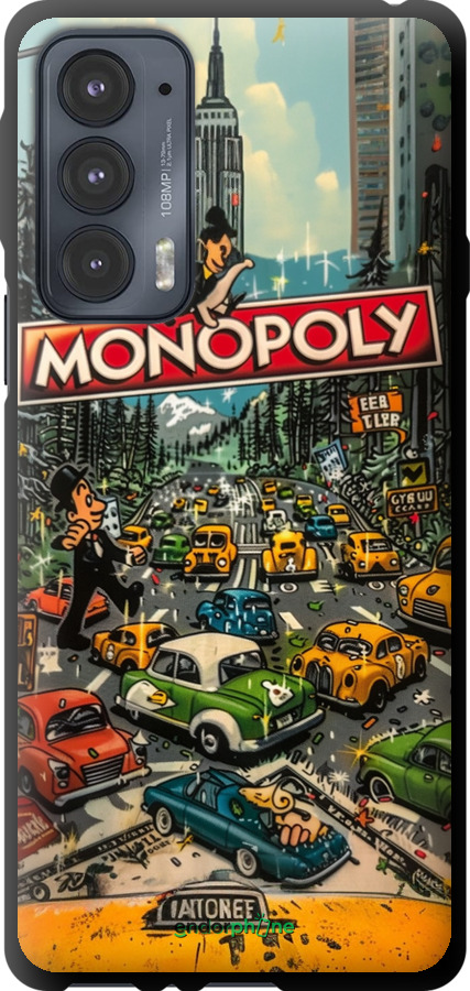 TPU чехол Міський драйв Monopoly для Motorola Edge 20 - 6088b-2497 изображение 