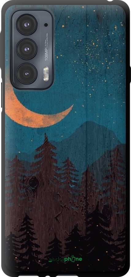TPU чехол Зоряний ліс для Motorola Edge 20 - 6480b-2497 изображение 