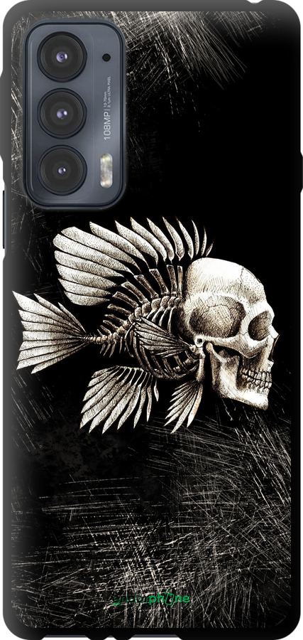 TPU чехол Рыбо-человек для Motorola Edge 20 - 683b-2497 изображение 
