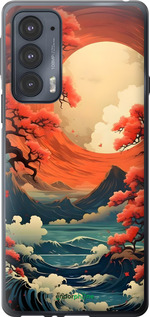 Силіконовий чехол Природа Японії для Motorola Edge 20 - 6327u-2497 изображение 