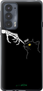 Силиконовый чехол Кошка для Motorola Edge 20 - 6505u-2497 изображение 