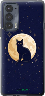 Силиконовый чехол 'Cute Cat Celestial/Witchy' для Motorola Edge 20 изображение 5