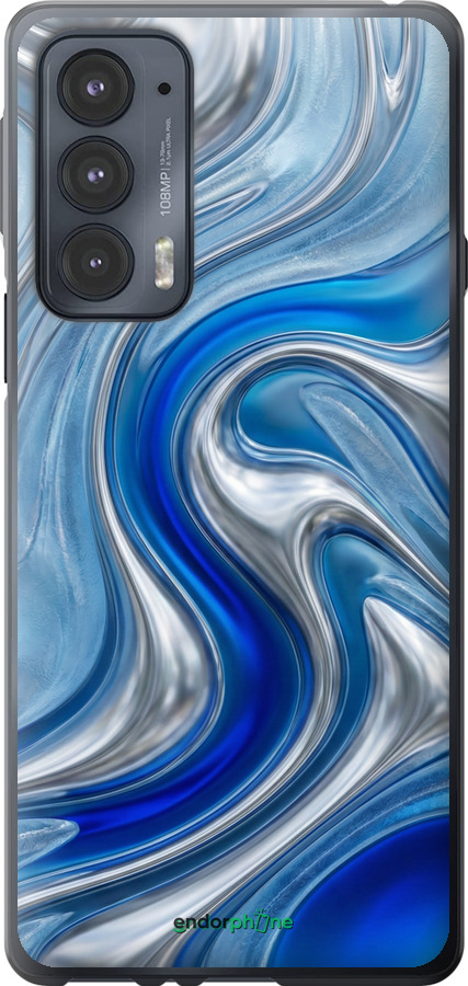 Силиконовый чехол Liquid Chrome для Motorola Edge 20 - 6781u-2497 изображение 