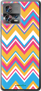 Силиконовый чехол Шеврон v2 для Motorola Edge 30 Fusion 5G - 1057u-3198 изображение 