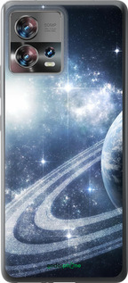 Силиконовый чехол Кольца Сатурна для Motorola Edge 30 Fusion 5G - 173u-3198 изображение 
