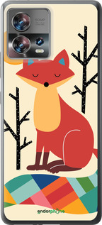 Силиконовый чехол Rainbow fox для Motorola Edge 30 Fusion 5G - 4010u-3198 изображение 