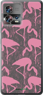 Силіконовий чехол Vintage-Flamingos для Motorola Edge 30 Fusion 5G - 4171u-3198 изображение 