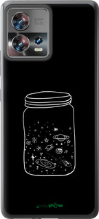 Силиконовый чехол Космос в банке для Motorola Edge 30 Fusion 5G - 4297u-3198 изображение 