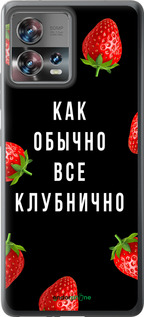 Силиконовый чехол Все клубнично для Motorola Edge 30 Fusion 5G - 4317u-3198 изображение 