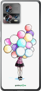 Силиконовый чехол Шарики для Motorola Edge 30 Fusion 5G - 4387u-3198 изображение 