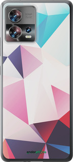 Силиконовый чехол Геометрия 3 для Motorola Edge 30 Fusion 5G - 4415u-3198 изображение 