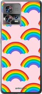 Силиконовый чехол Rainbows для Motorola Edge 30 Fusion 5G - 4478u-3198 изображение 