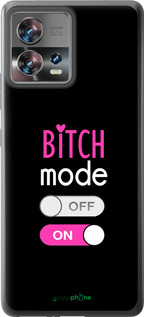 Силиконовый чехол Bitch mode для Motorola Edge 30 Fusion 5G - 4548u-3198 изображение 
