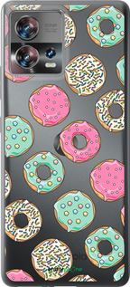 Силиконовый чехол Пончики 1 для Motorola Edge 30 Fusion 5G - 4657u-3198 изображение 