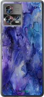 Силиконовый чехол Мрамор 7 для Motorola Edge 30 Fusion 5G - 4802u-3198 изображение 