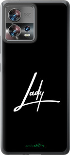 Силиконовый чехол Lady 2 для Motorola Edge 30 Fusion 5G - 4867u-3198 изображение 