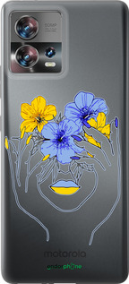 Силиконовый чехол Девушка v4 для Motorola Edge 30 Fusion 5G - 5276u-3198 изображение 