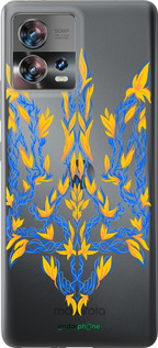 Силіконовий чехол Герб України v3  для Motorola Edge 30 Fusion 5G - 5313u-3198 изображение 