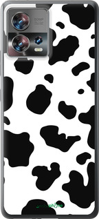 Силиконовый чехол Шкура коровы для Motorola Edge 30 Fusion 5G - 5576u-3198 изображение 