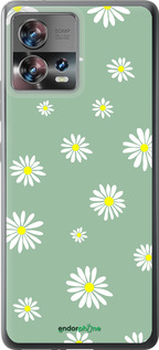Силиконовый чехол Ромашки v4 для Motorola Edge 30 Fusion 5G - 5603u-3198 изображение 