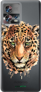 Силиконовый чехол Леопард v2 для Motorola Edge 30 Fusion 5G - 5606u-3198 изображение 