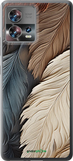 Силиконовый чехол Листья в стиле бохо для Motorola Edge 30 Fusion 5G - 5643u-3198 изображение 