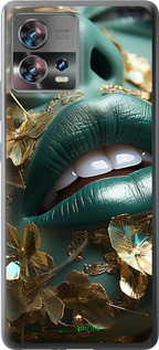Силиконовый чехол Губы 2 для Motorola Edge 30 Fusion 5G - 5667u-3198 изображение 
