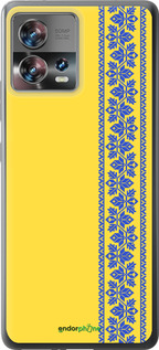 Силиконовый чехол Вышиванка 4 для Motorola Edge 30 Fusion 5G - 569u-3198 изображение 
