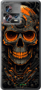 Силиконовый чехол Череп для Motorola Edge 30 Fusion 5G - 5952u-3198 изображение 
