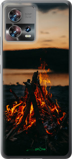Силиконовый чехол Огонь для Motorola Edge 30 Fusion 5G - 6021u-3198 изображение 