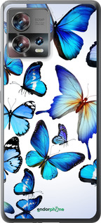 Силиконовый чехол Бабочки для Motorola Edge 30 Fusion 5G - 6023u-3198 изображение 