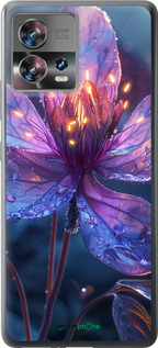 Силиконовый чехол Магический цветок для Motorola Edge 30 Fusion 5G - 6038u-3198 изображение 