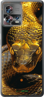 Силиконовый чехол Golden snake для Motorola Edge 30 Fusion 5G - 6072u-3198 изображение 
