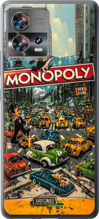 Силіконовий чехол Міський драйв Monopoly для Motorola Edge 30 Fusion 5G - 6088u-3198 изображение 