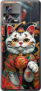 Силиконовый чехол China Cat v2 для Motorola Edge 30 Fusion 5G - 6135u-3198 изображение 