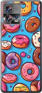 Силіконовий чехол Пончики для Motorola Edge 30 Fusion 5G - 6318u-3198 изображение 