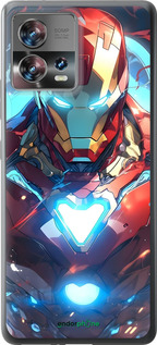 Силиконовый чехол Железный человек для Motorola Edge 30 Fusion 5G - 6372u-3198 изображение 