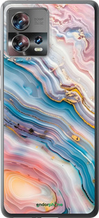 Силиконовый чехол Мрамор красивый для Motorola Edge 30 Fusion 5G - 6376u-3198 изображение 