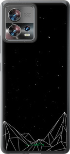 Силіконовий чехол Чорно білі абстрактні гори для Motorola Edge 30 Fusion 5G - 6437u-3198 изображение 