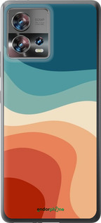 Силиконовый чехол В стиле ретро с волнами для Motorola Edge 30 Fusion 5G - 6531u-3198 изображение 