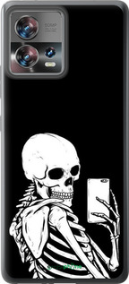 Силиконовый чехол Скелет делает Selfie для Motorola Edge 30 Fusion 5G - 6535u-3198 изображение 