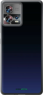 Силиконовый чехол Градиент в тёмно - синем стиле для Motorola Edge 30 Fusion 5G - 6542u-3198 изображение 