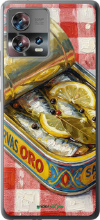 Силиконовый чехол Vintage Sardine Tin Phone для Motorola Edge 30 Fusion 5G - 6772u-3198 изображение 