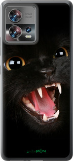 Силиконовый чехол Чёрная кошка для Motorola Edge 30 Fusion 5G - 932u-3198 изображение 