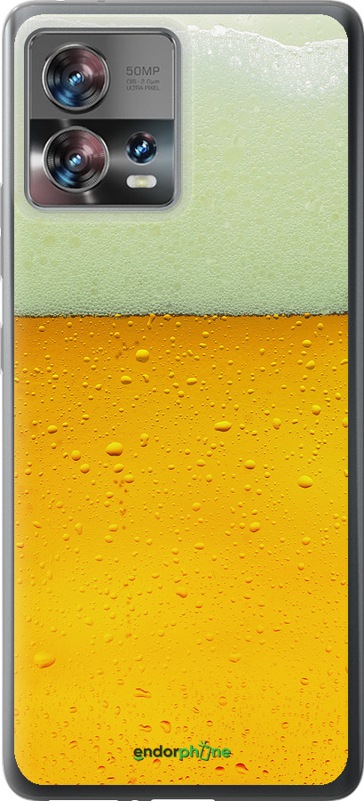 Силиконовый чехол Пиво для Motorola Edge 30 Fusion 5G - 1145u-3198 изображение 